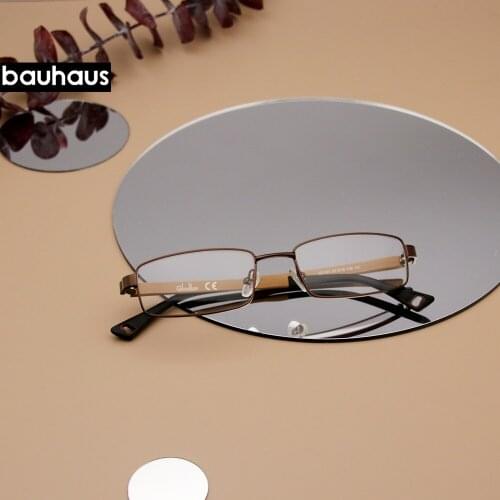 G1157 Alloy Men Optical Glasses Frame Ultralight Square Myopia Prescription Eyeglasses