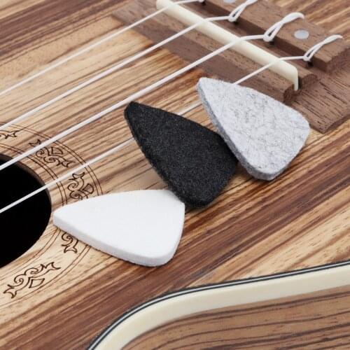 Soft Felt Ukulele Pick Plectrum for Concert Soprano Tenor Ukulele 21 23 26 for Concert Soprano Tenor Soft Felt Plectrum