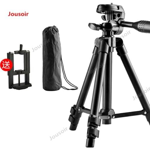 Live phone support apple tripod video camera video take outdoor desktop anchor tripod SLR multifunctional stand CD50 T03