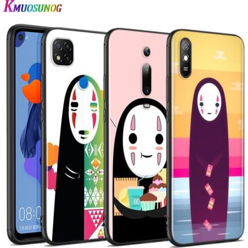 Silicone Cover Soot Sprites & No Face For Xiaomi Redmi 9T 9 9C 9A 9AT 9i 8 8A 7 6 Pro 7A 6A 5 5A 4X Plus Phone Case