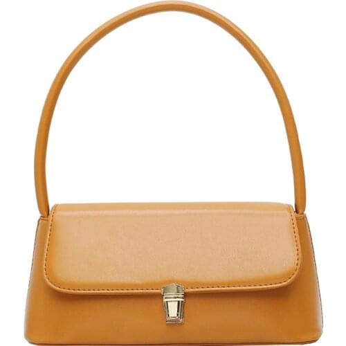 Vintage Saddle Female Shoulder Bags shoulder Simple underarm bag Ladies Hand Bags PU Leather Crossbody Bags For Women 2019