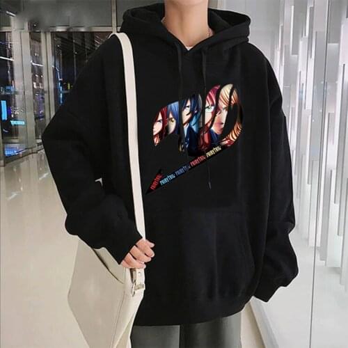 Fairy Tail Hoodies Sweatshirt Men Women Pullover Male/Female Casual Clothes Fairy Tail Long Sleeve Hoodies
