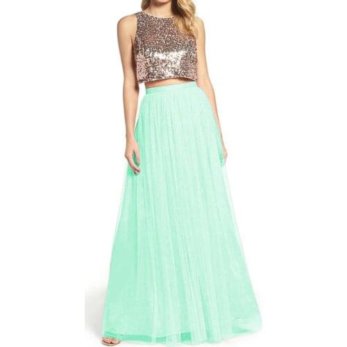 Light Green 3 Layers Lace Maxi Long Skirt Elastic Waist Tulle Skirt Bridesmaid Ball Skirts Plus Size Womens Skirts Neon Green