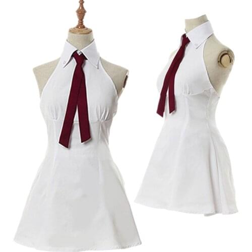 Elizabeth Liones Cosplay Costume Sexy Dress Tie Uniform Women Anime The Seven Deadly Sins Outfit Elizabeth Wigs Hair Cos Party