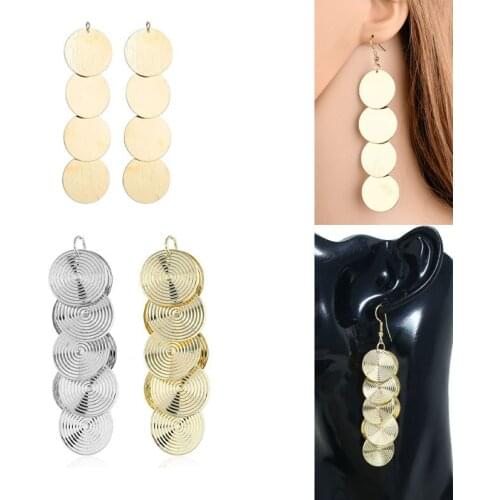 2020New 60Pcs multi-layered Round pendants alloy button for DIY Jewelry earring and necklace or hair accessories DL35-DL195
