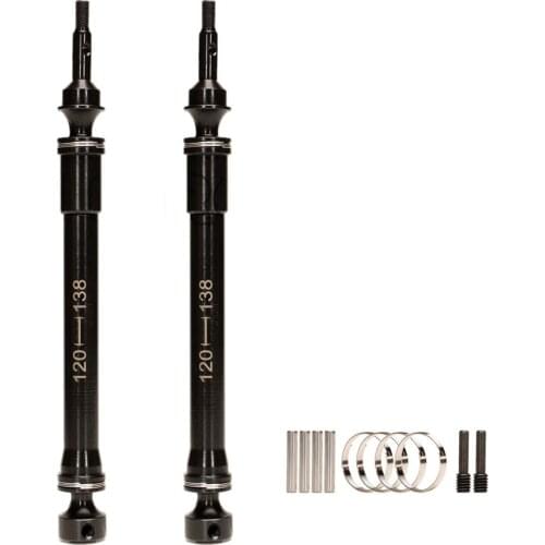 5451X Hard Steel Swing Axles Driveshaft CVD Black For RC 1/10 Car Traxxas E-Revo Summit Revo 3.3 E-MAXX T-MAXX