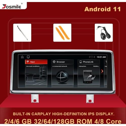 2 Din Android 11 Car Radio For BMW F30 F20 F31 F22 F21 F32 F33 F36 Original NBT System Multimedia Player GPS Navigation Stereo