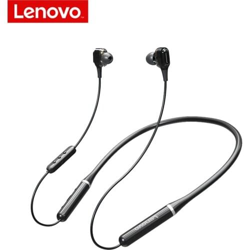 Lenovo XE66 Pro Wireless BT Headphone In-ear Ergonomic Sport Headset with 8mm Horn Unit Long Endurance Time Black