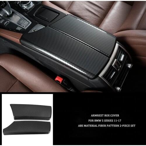 Central Control Armrest Box Cover for BMW 11-17 5 Series F18/F10 523LI 520i 530li Armrest Box Cover Decorative Stickers