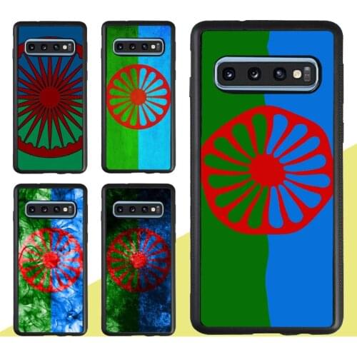 Gypsy Romani Roma Flag Case For Samsung Galaxy A51 A71 A31 A21S A20e A50 A70 M31 M21 S9 S10 S20 Plus Note 20 Ultra
