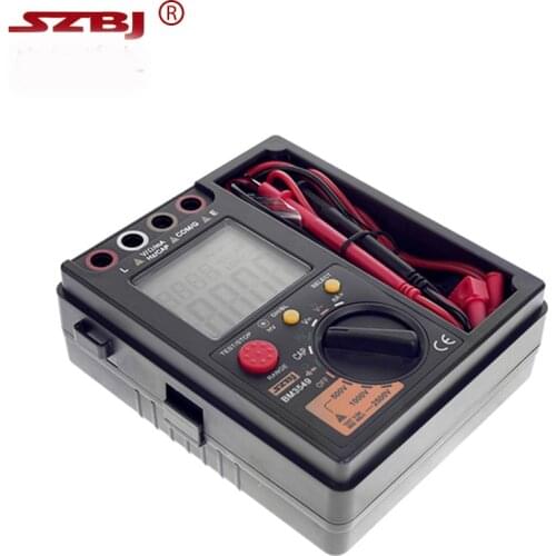 Resistance Meter Megger test BM3549 2 in 1 Digital Insulation Resistance Test meter multimeter megohmmeter megger ohm tester
