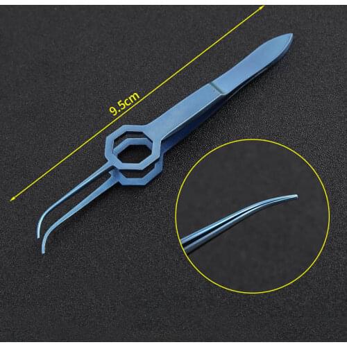 Hair transplanting hair planting tool planting hairline hairline fine hair follicle transplanting forceps platform without teeth