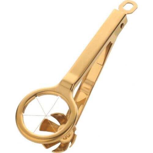 Stainless Steel Egg Cutter Multifunctional Sturdy Compact Hexagonal Egg Evenly Sliced Divider Wedger Kitchen Egg Tools