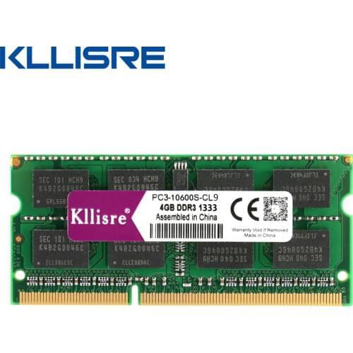 Kllisre DDR3L DDR3 laptop ram 4GB 8GB 1333 1600 1.35V 1.5V Notebook Memory sodimm