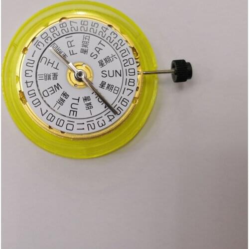 Tianjin mechanical automatic movement clone 2836 movement date display fit white mens watch seagull ST2130