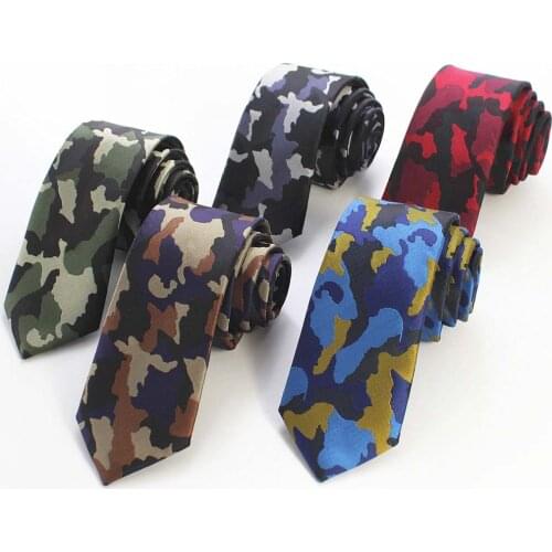 Ricnais Brand Mens Ties Man Fashion Neckties Corbatas Hombre Gravata Jacquard 6cm Slim Tie Business Red Green Tie For Men