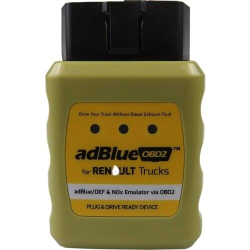 2021 Newest ADBLUEOBD2 for R-ENAULT Trucks Plug and Drive Adblue / DEF Nox Emulator Via Adblueobd2 for R-enault Free Shipping