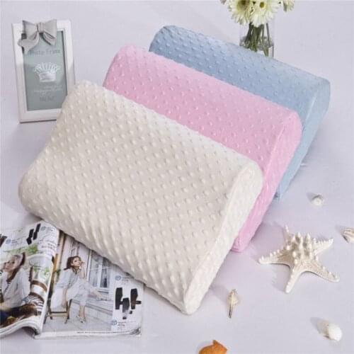 Memory Pillow Neck Message Pillow Pillow Latex Pillow Double Natural Rubber Soft Cervical Pillow For Sleep Travel Household Pill