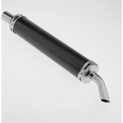 Universal Aluminum Motorcycle Exhaust Pipe With Muffler for 50-150CC ATV Dirt Pit Bike