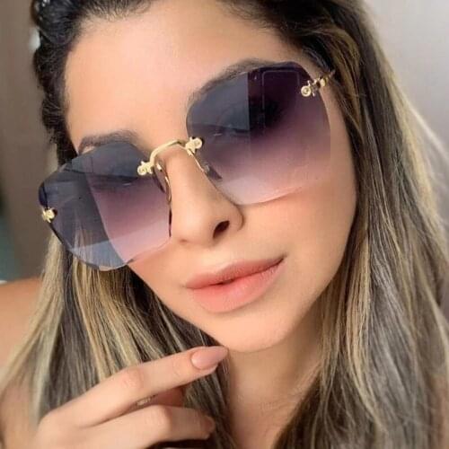 HKNA 2021 Square Retro Sunglasses Women 2021 Luxury Brand Glasses Women Vintage Sunglasses Women Mirror Oculos De Sol Feminino