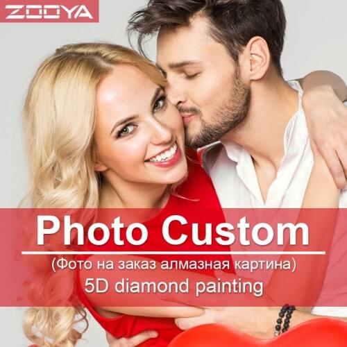 Photo Custom Diamond Painting 5D DIY Picture of Rhinestones Diamond Embroidery 3D Cross Stitch Home Wedding Decoration DZ11