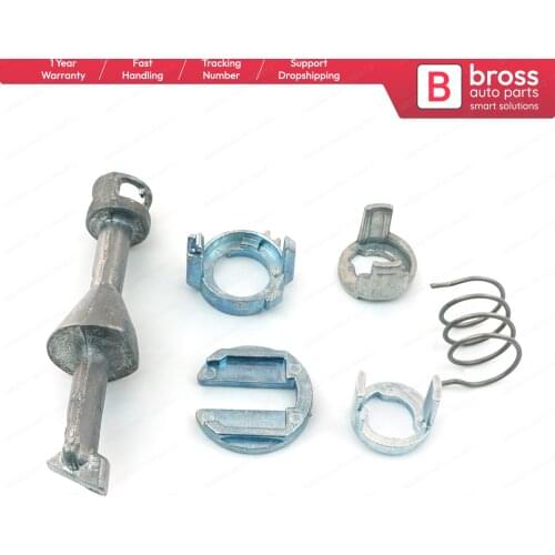 Bross BDP732 Door Latch Actuator Lock Barrel Repair Kit Front Left OR Right Door for BMW 1 Series 2004-2013 E81 E82 E87 E88