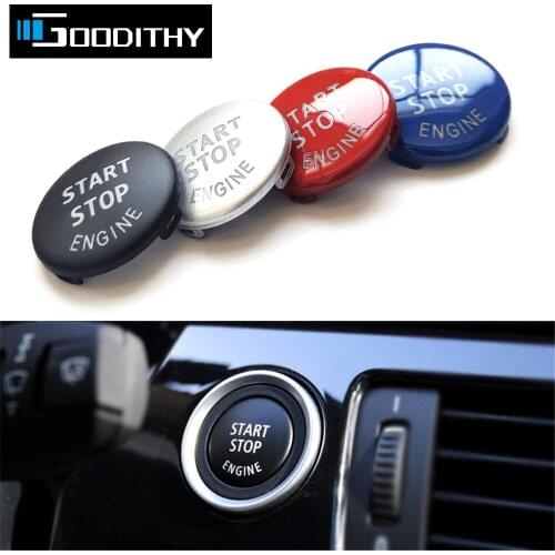 Car Engine START STOP Button Replace Switch Cover Accessories Key Decor For BMW 3 Series E90 E91 E92 E93 318 320 325