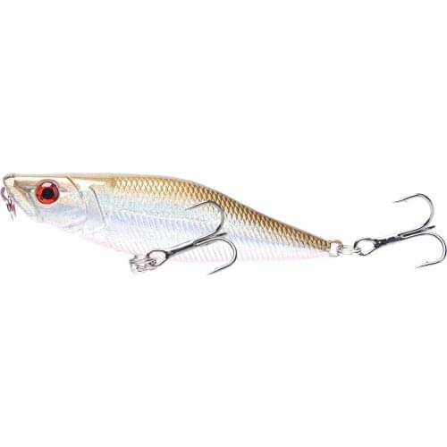 1PCS Crank Fishing Lure Wobbler Floating Hard Bait 70mm/6.5g Artificial Minnow Bait Trout Crankbait Bass Pikebait Fishing tackle