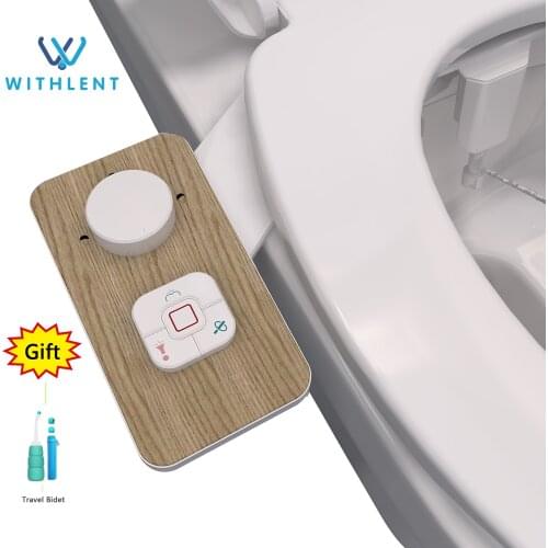 Bidet Non Electric Toilet Seat Bathroom Sprayer Double Nozzle Muslim Shower Fresh Water Sprayer Anal Cleaning Ass Washer