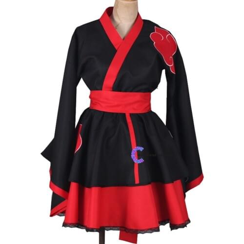 Trajes de Naruto Cosplay traje de Anime Naruto para hombre Show trajes de dibujos animados japoneses Naruto abrigo Top dress