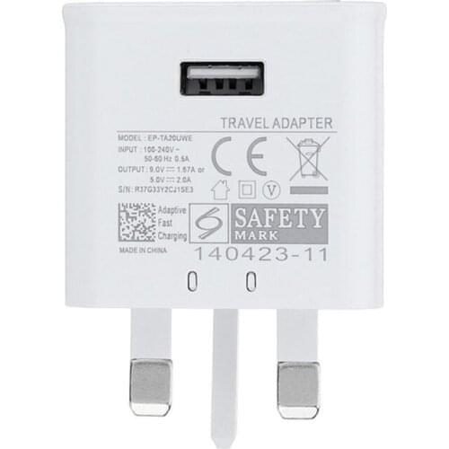 Brand New UK plug 5V 2A 2000MA 18W Smart fast charge General mobile phone charger