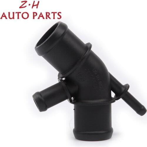 NEW 4 Way Upper Radiator Water Hose Plastic Connector 1J0 121 087 C For VW Golf Jetta Beetle Audi A3 TT Leon Toledo 1J0121087C