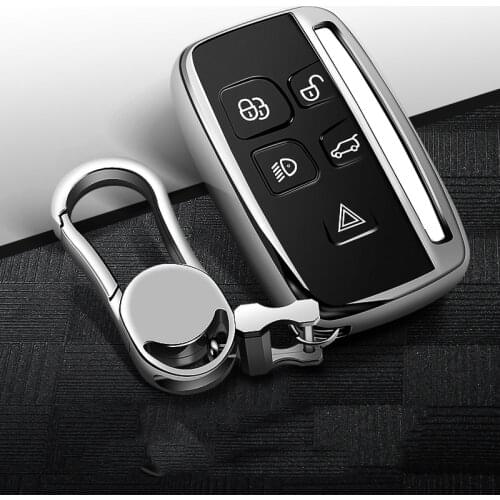 New Soft TPU Car Key Case Cover For Land Rover A9 Range Rover Sport Evoque Freelander 2 Jaguar XE XJ XJL XF C-X16 V12 Guitar F X