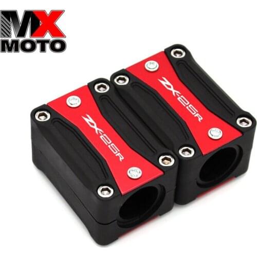 Suitable for Kawasaki motorcycle NINJA ZX-25R landing protection installed on the bumper anti-fall protective glue 2020 2021