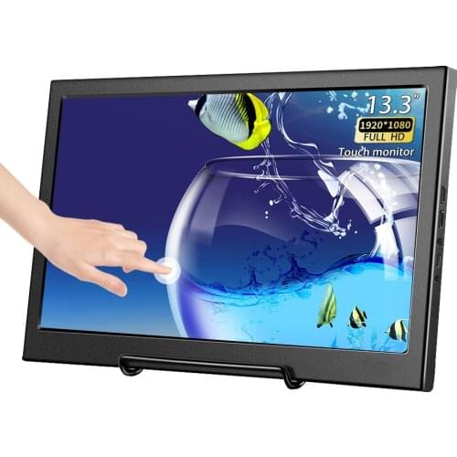 13.3 inch 2560X1440 HD 2K portable ultra-thin touch monitor, suitable for PC/PS4/PS5/Mac/Raspberry Pi/Switch/BOXTV