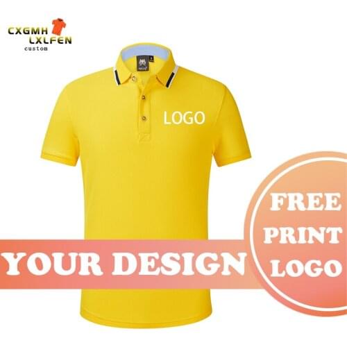 POLO shirt high-end custom class uniform overalls T-shirt advertising cultural shirt printing logo printing DIY brand text