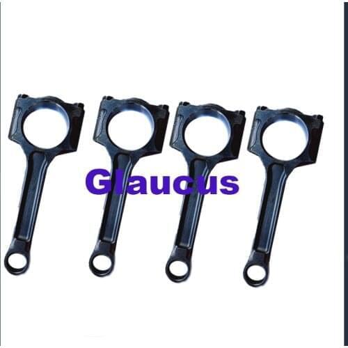 4pcs HR16 HR16DE engine connecting rod for Nissan ALMERA MARCH NOTE DUALIS TIIDA LATIO CUBE NV200 1598cc 1.6L 2005- 12100-EE000