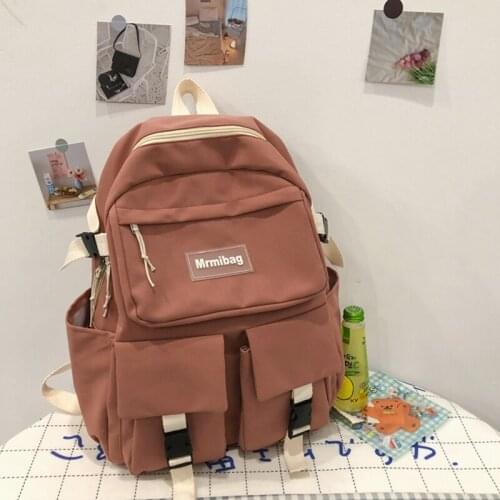 Teenage Shoulder Bags Teen Female Backpack Fashion Women Backpack Cute Girl School Bag Children Teenager Student Schoolbags