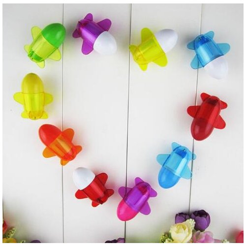 Party Favors Creative stationery cute ballpoint pen cartoon telescopic airplane pen rocket pen