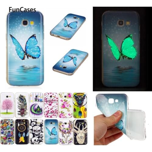 Luminous Cases On A8 2018 SM-A530F/DS Soft TPU Silicon IMD Glossy Back Covers For Samsung SM-A530F Galaxy A8 2018 Duos Art Capas