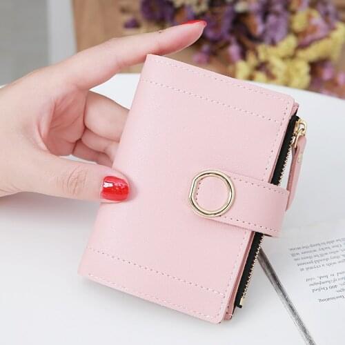 Women Wallets Small Fashion Brand Leather Purse Women Ladies Card Bag For Women 2021 Clutch Women Female Purse Money Clip Wallet