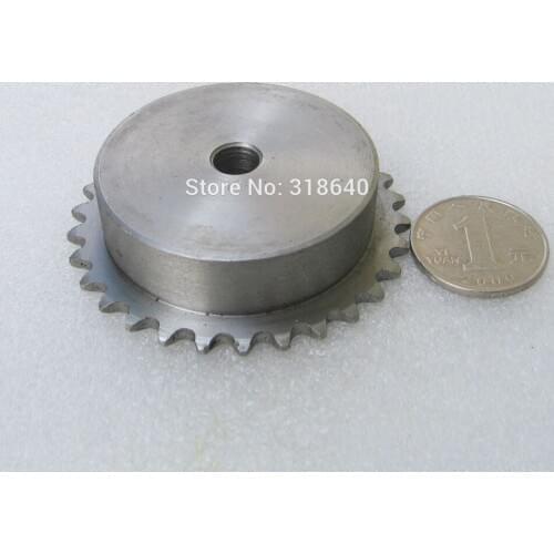 04C 30T 30Teeth Pitch 6.35mm 1/4" Bore not larger than 12.3mm Industry Transmission Driving Single Sprocket mechanical part