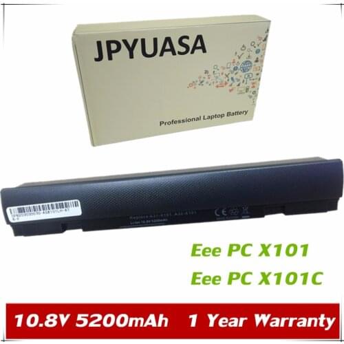 7XINbox 10.8V 5200mAh Laptop Battery A31-X101 A32-X101 For Asus Eee PC X101 Series PC X101H X101CH X101C
