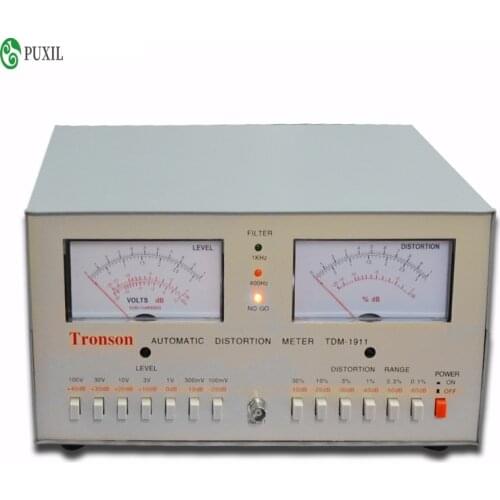 TDM-1911 distortion tester automatic distortion meter 0.01%-30% audio distortion meter