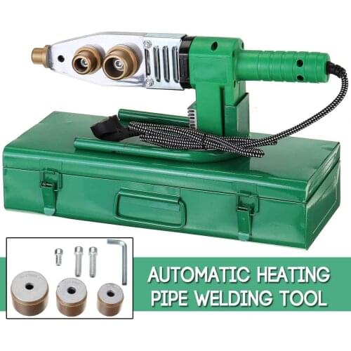 Electric Pipe Welding Machine Heating Tool Heads Set For PPR PB PE Plastic Tube PPR Welder Hot Melt Machine Temperature Control