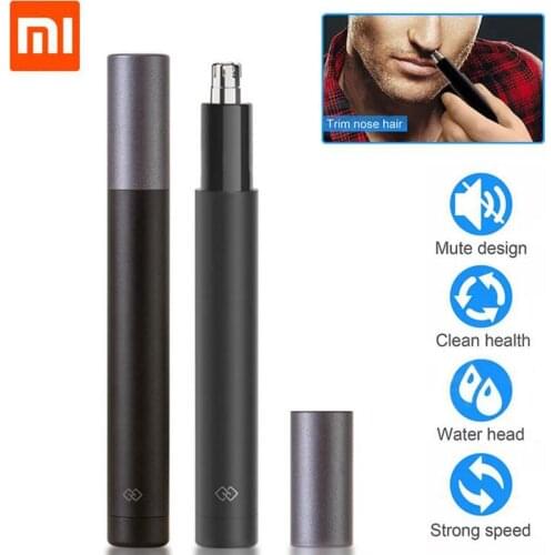 Xiaomi Mini Electric Nose Hair Trimmer Ear Hair Shaver Clipper HN1 Sharp Blade Body Wash Portable Minimalist Design Waterproof