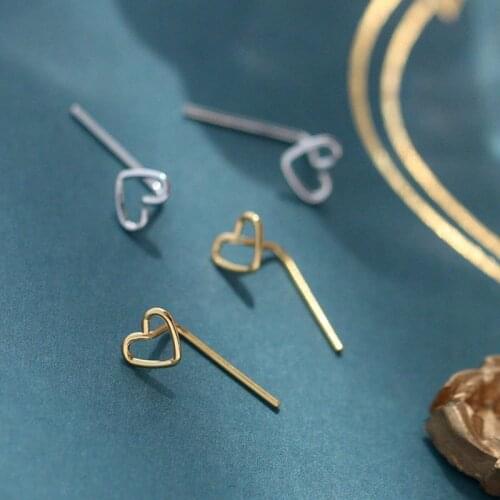 Miuoxion Retro Exquisite Geometric Hollow Love Earrings Personality Jewelry For Women Feature Namour Charm Gift All Seasons