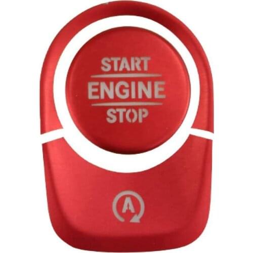 Auto Start Stop Engine Push Switch Buttons Cover Stickers for Mercedes Benz A Class W177 GLE W167 GLB
