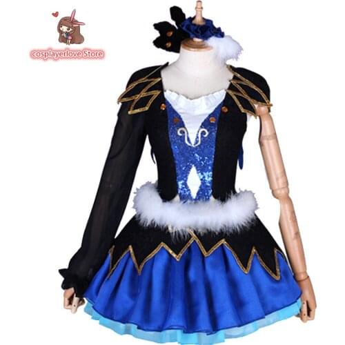 Lovelive WATER BULE NEW WORLD Matsuura Kanan Cosplay Costume Lolita Cosplay Costume for Halloween Christmas Costume