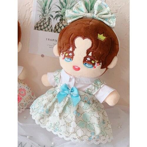 [MYKPOP]KPOP Dolls Clothes & Accessoires - Flower Clothes 3pcs Set for 20cm Dolls(without doll) Fans Collection SC21050413